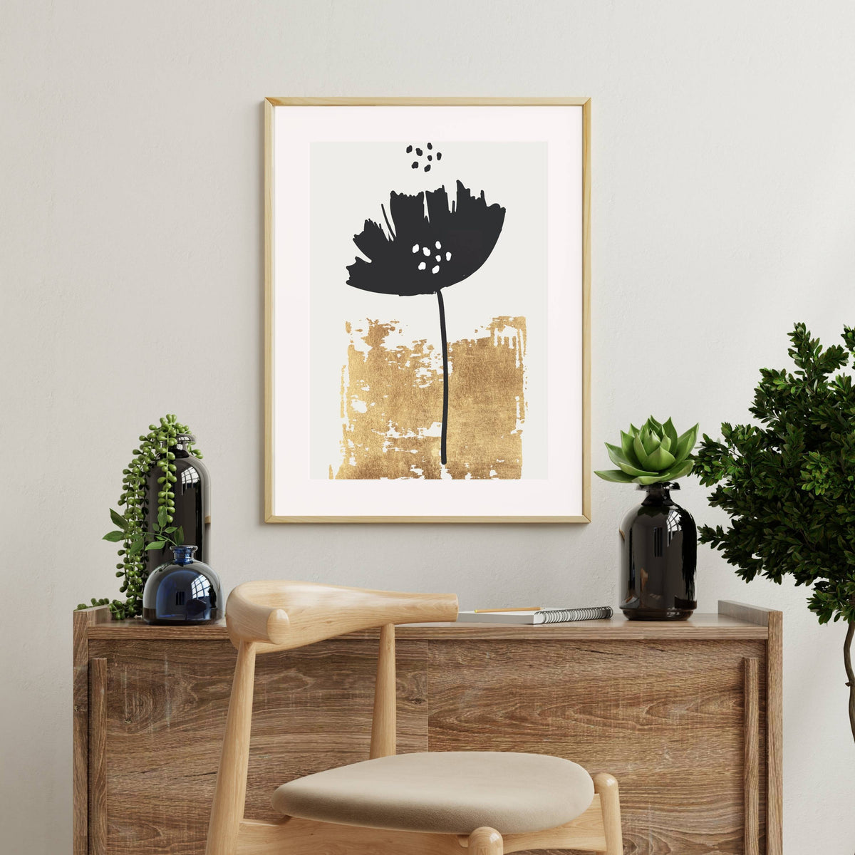 Bayberry Axis Poppy Wall Art Print — gallery image 15