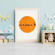 Laurelwood Axis Bird Wall Art Print — gallery image 6