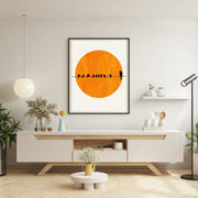 Laurelwood Axis Bird Wall Art Print — gallery image 9