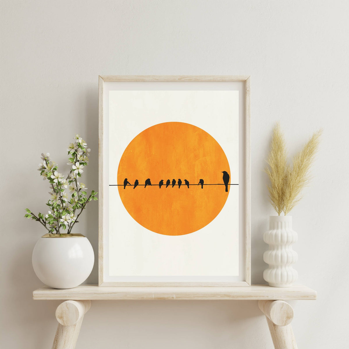 Laurelwood Axis Bird Wall Art Print — gallery image 2