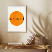 Laurelwood Axis Bird Wall Art Print — gallery image 7