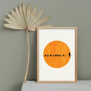 Laurelwood Axis Bird Wall Art Print — gallery image 12
