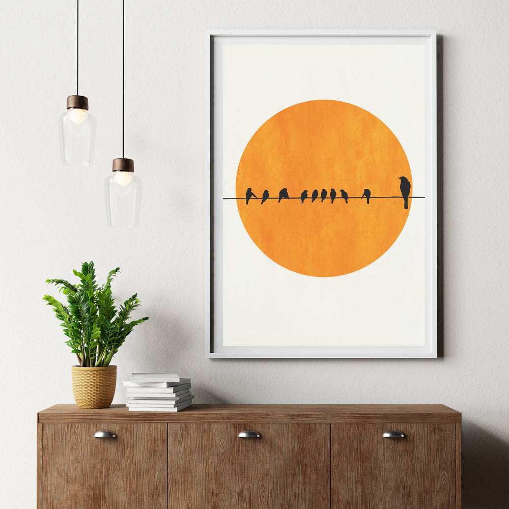Laurelwood Axis Bird Wall Art Print — gallery image 4