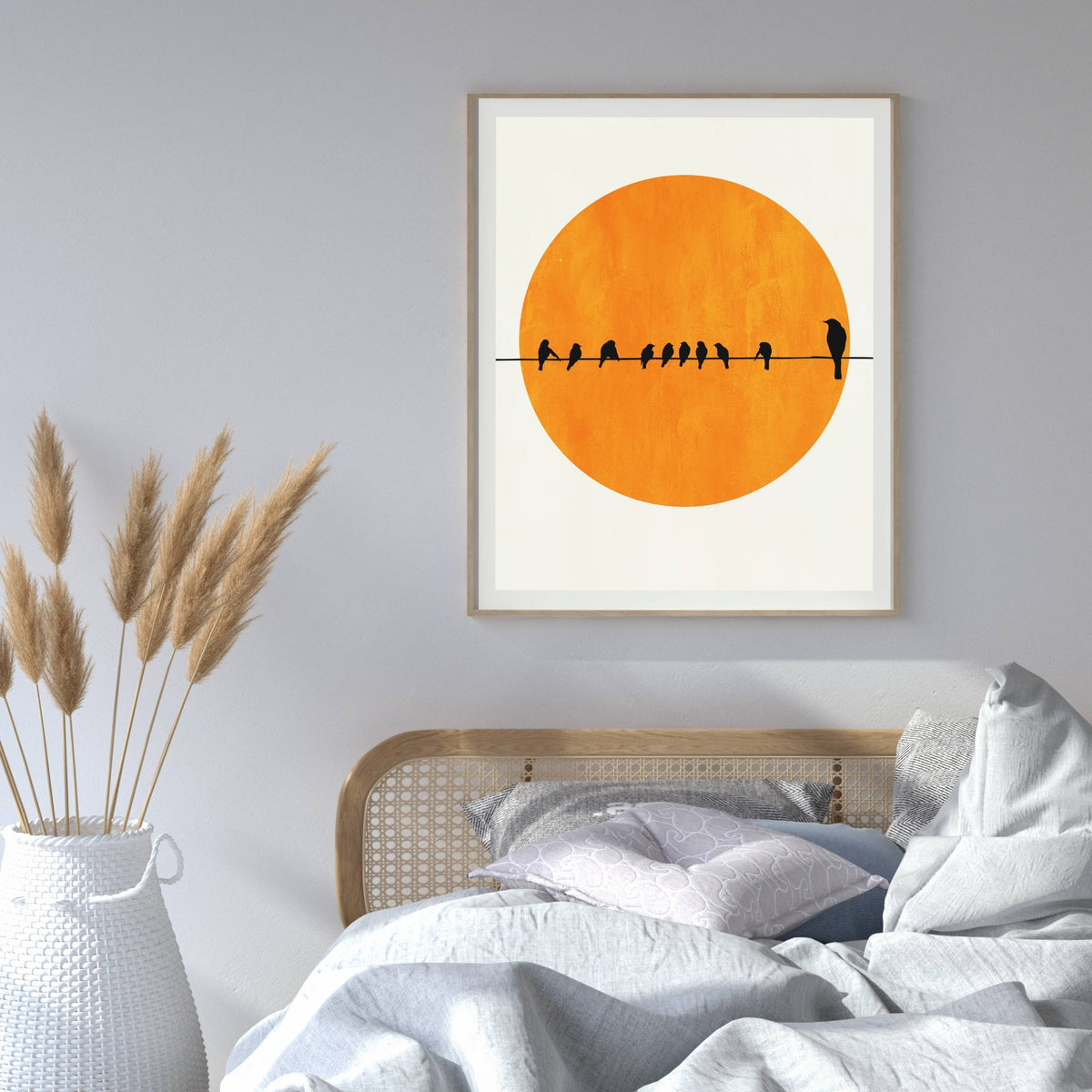 Laurelwood Axis Bird Wall Art Print — gallery image 17