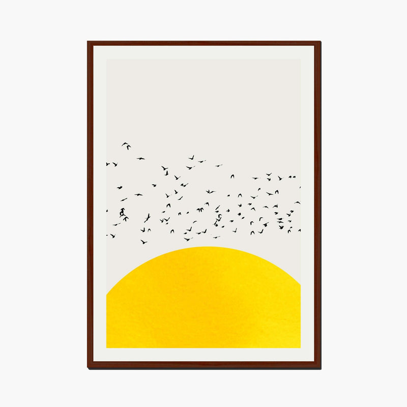 Kingsley Axis Bird Wall Art Print — gallery image 1