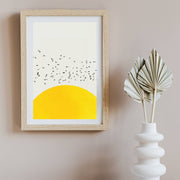Kingsley Axis Bird Wall Art Print — gallery image 3