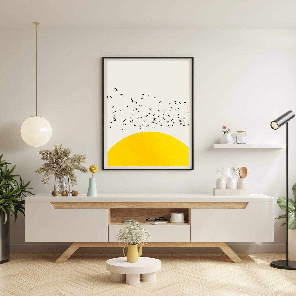 Kingsley Axis Bird Wall Art Print — gallery image 10
