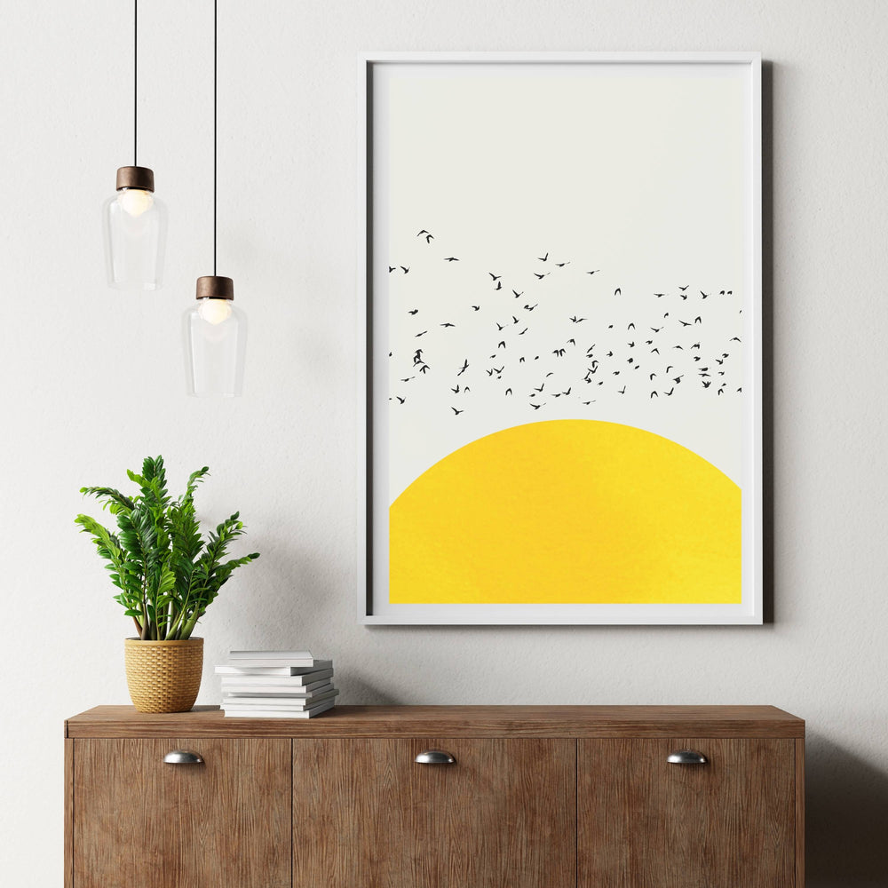 Kingsley Axis Bird Wall Art Print — gallery image 4