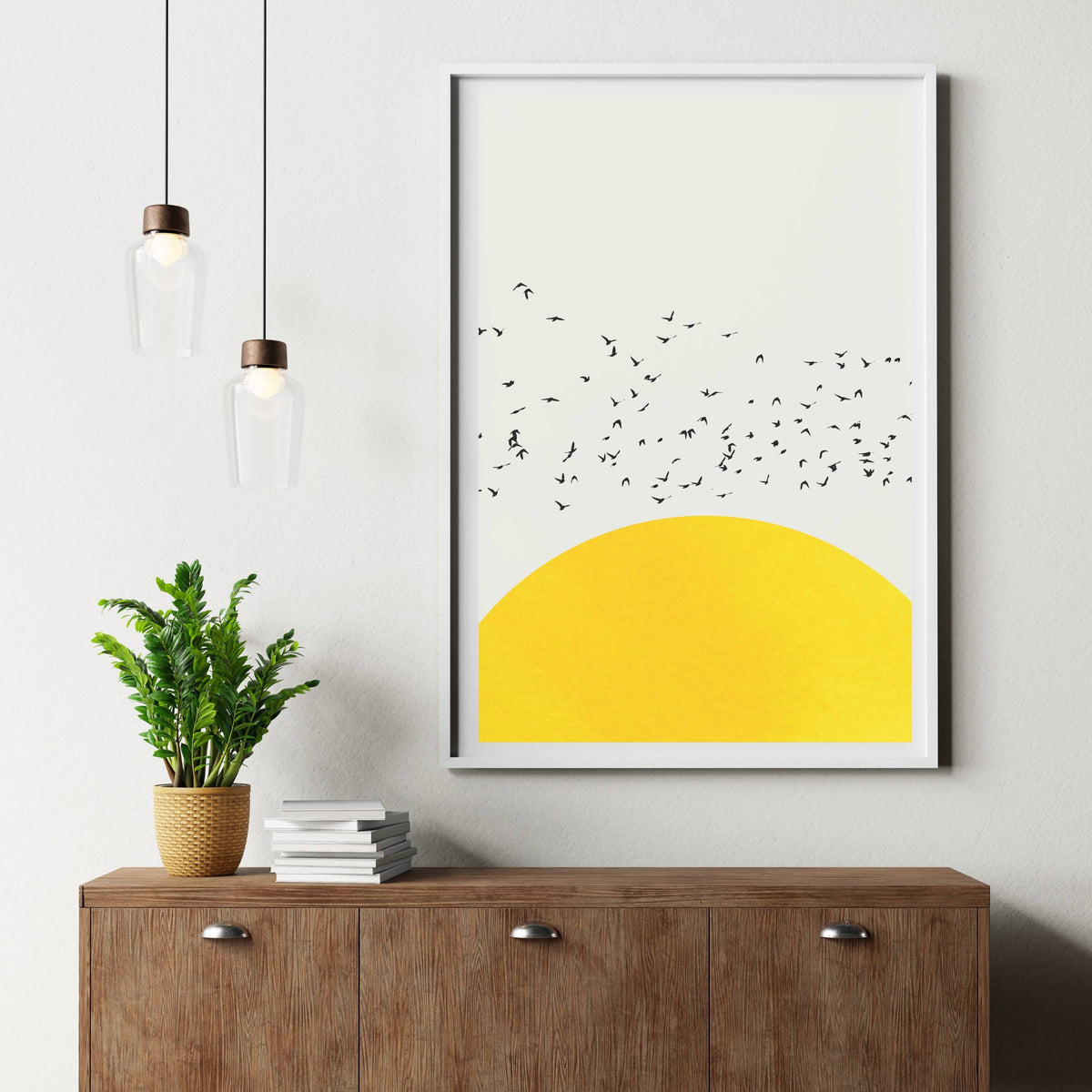 Kingsley Axis Bird Wall Art Print — gallery image 4