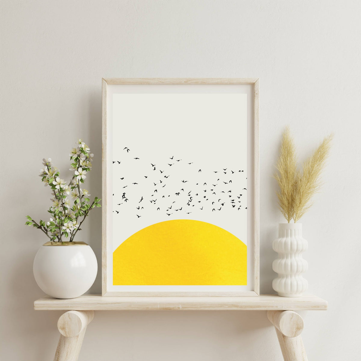 Kingsley Axis Bird Wall Art Print — gallery image 2