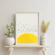 Kingsley Axis Bird Wall Art Print — gallery image 2