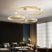 Riverton Axis Crystal Spiral Chandelier — gallery image 2