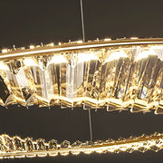 Riverton Axis Crystal Spiral Chandelier — gallery image 11