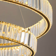 Fielding Axis Crystal Linear Chandelier — gallery image 13