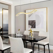 Fielding Axis Crystal Linear Chandelier — gallery image 5