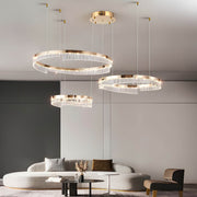 Brookfield Axis Aluminum Ring Chandelier — gallery image 4