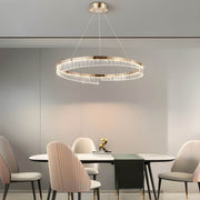 Brookfield Axis Aluminum Ring Chandelier — gallery image 3