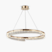 Brookfield Axis Aluminum Ring Chandelier — gallery image 1