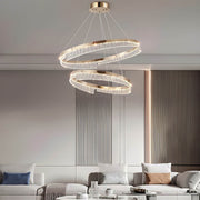 Brookfield Axis Aluminum Ring Chandelier — gallery image 2
