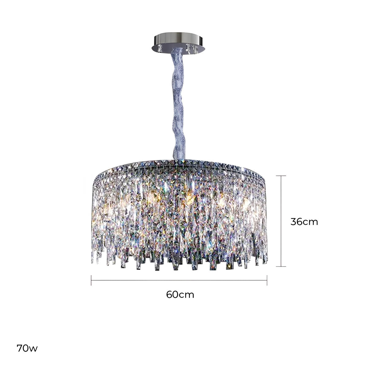 Eastmere Axis Crystal Chandelier — gallery image 9