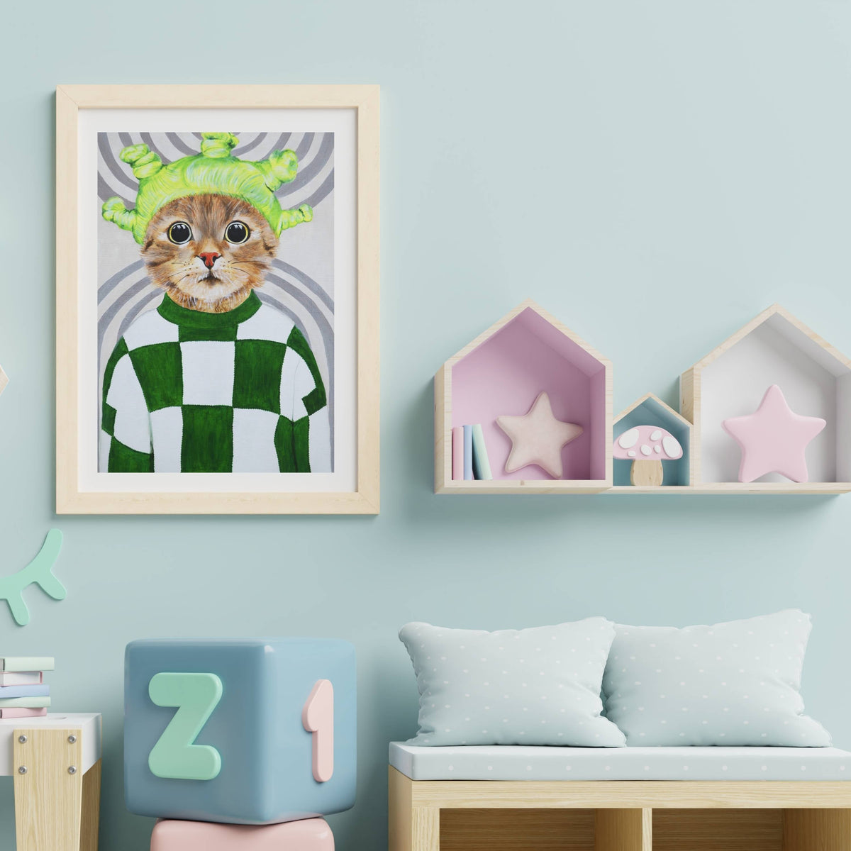 Highwood Axis Cat Wall Art Print — gallery image 18