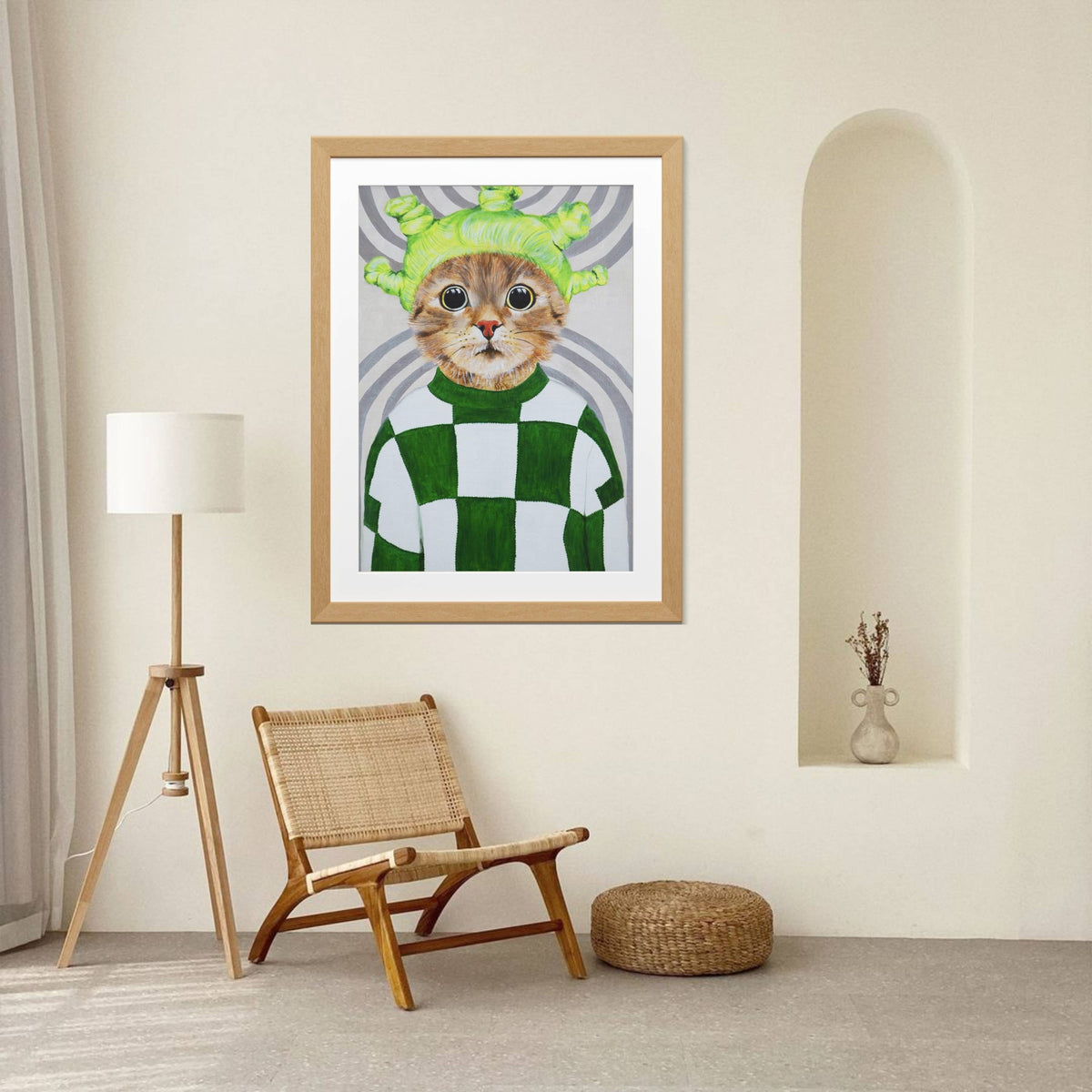 Highwood Axis Cat Wall Art Print — gallery image 12