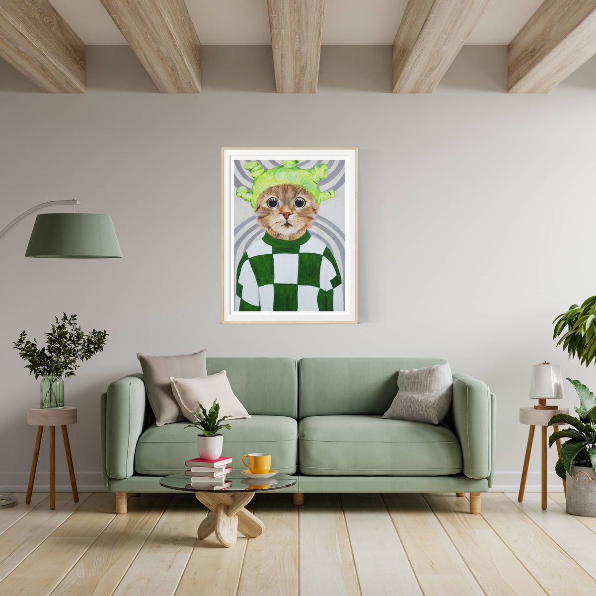Highwood Axis Cat Wall Art Print — gallery image 13