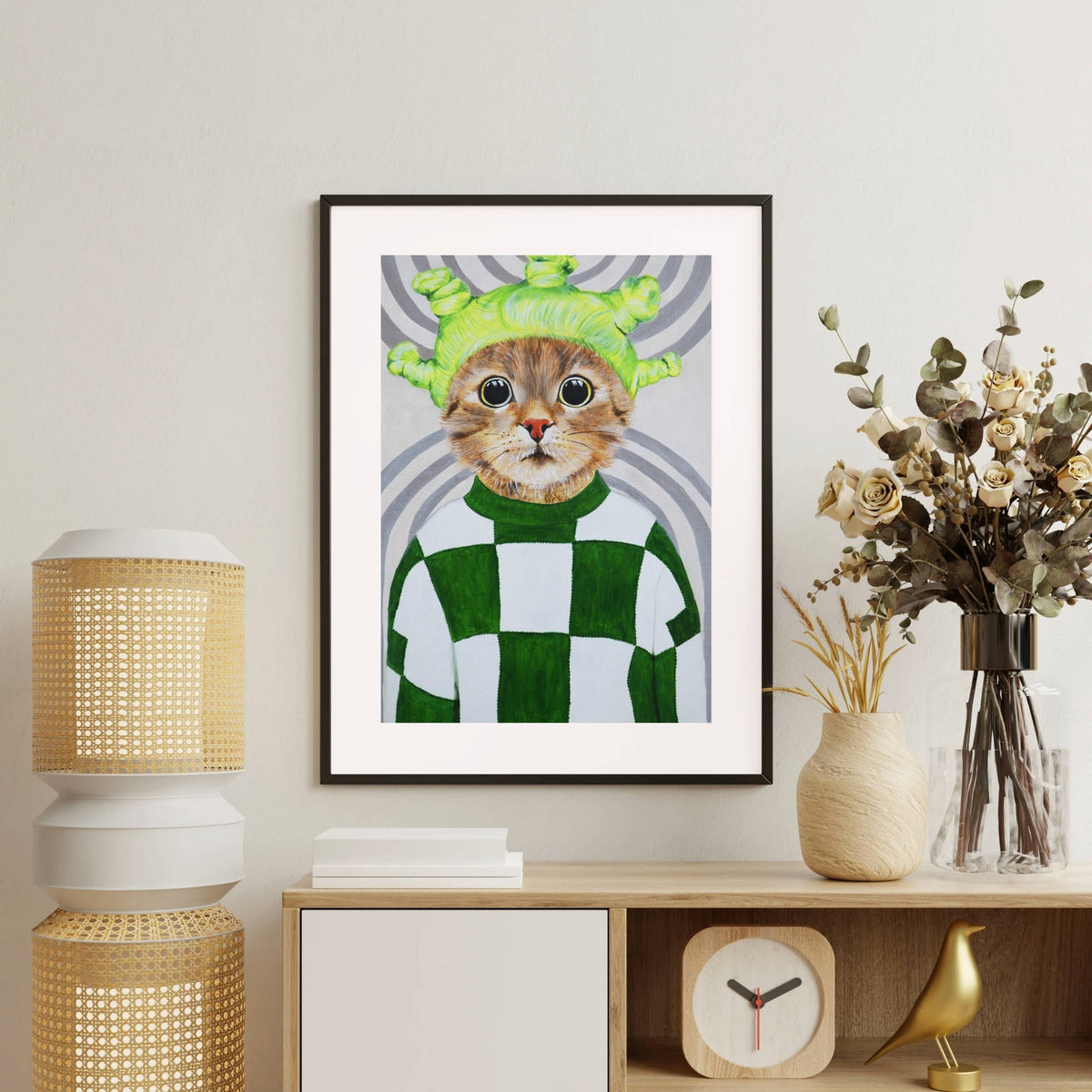 Highwood Axis Cat Wall Art Print — gallery image 7