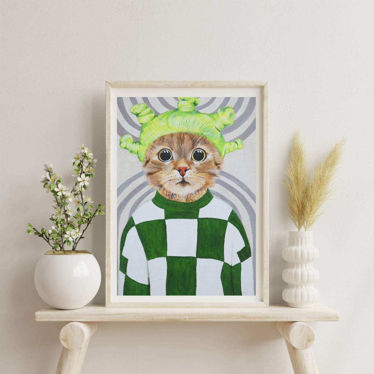 Highwood Axis Cat Wall Art Print — gallery image 3