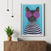 Alderwood Axis Cat Wall Art Print — gallery image 6