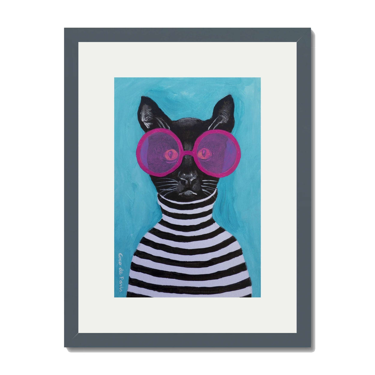 Alderwood Axis Cat Wall Art Print — gallery image 32