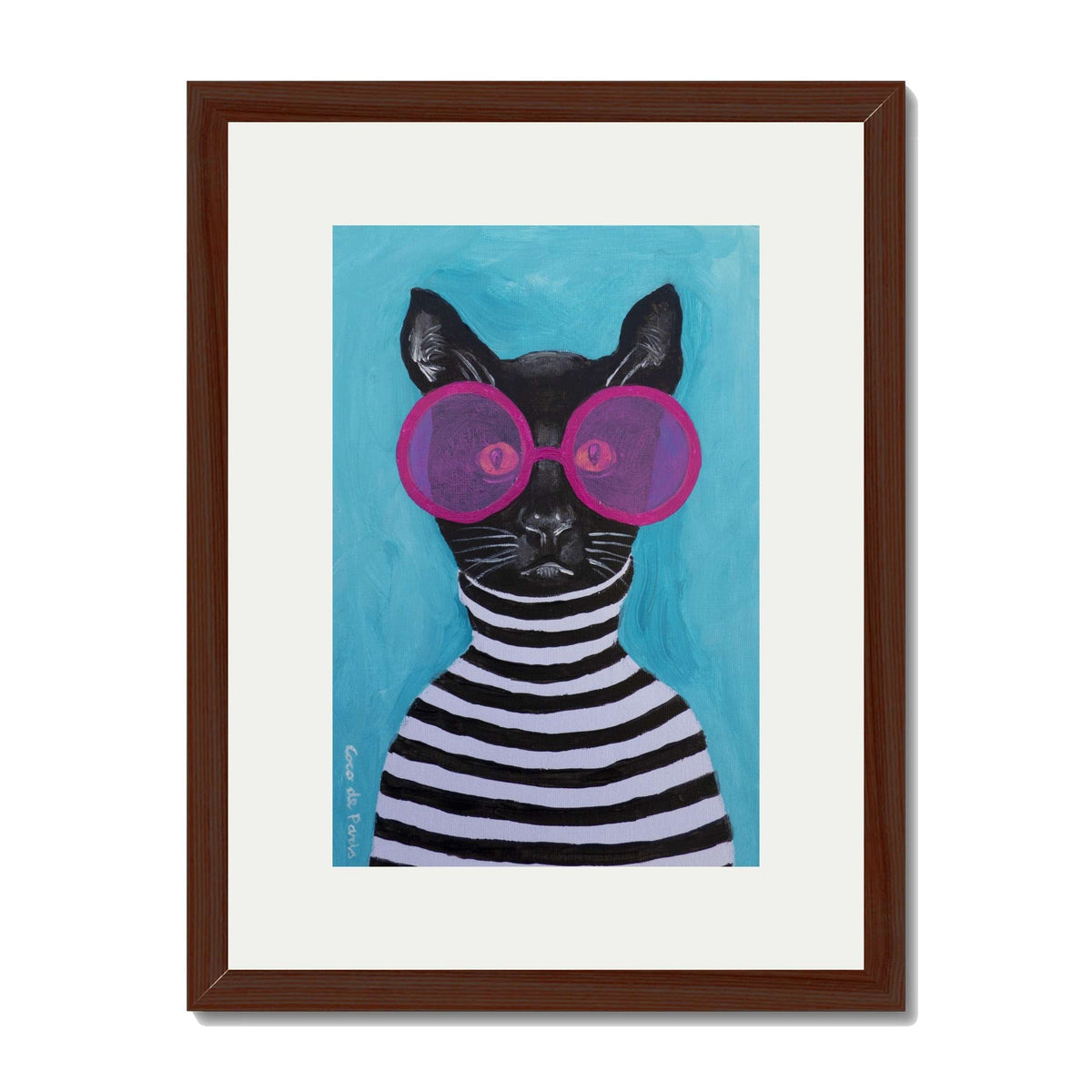 Alderwood Axis Cat Wall Art Print — gallery image 26