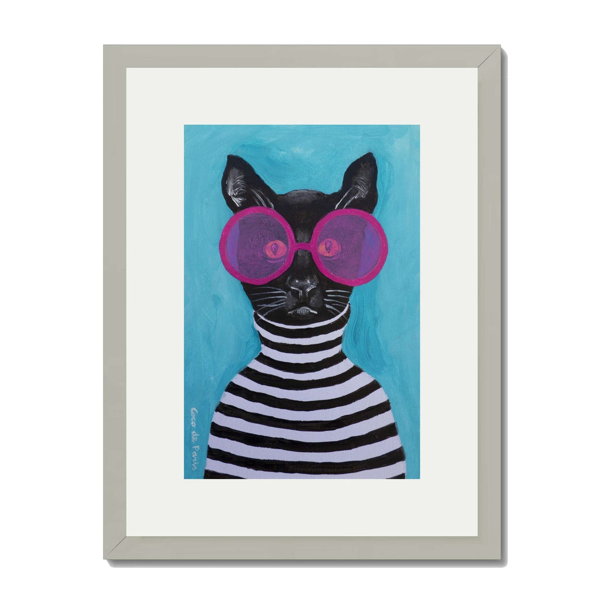 Alderwood Axis Cat Wall Art Print — gallery image 44