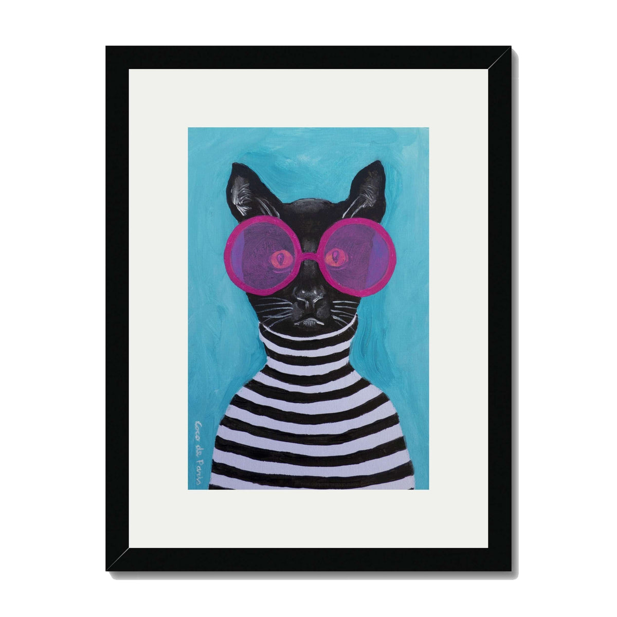 Alderwood Axis Cat Wall Art Print — gallery image 20