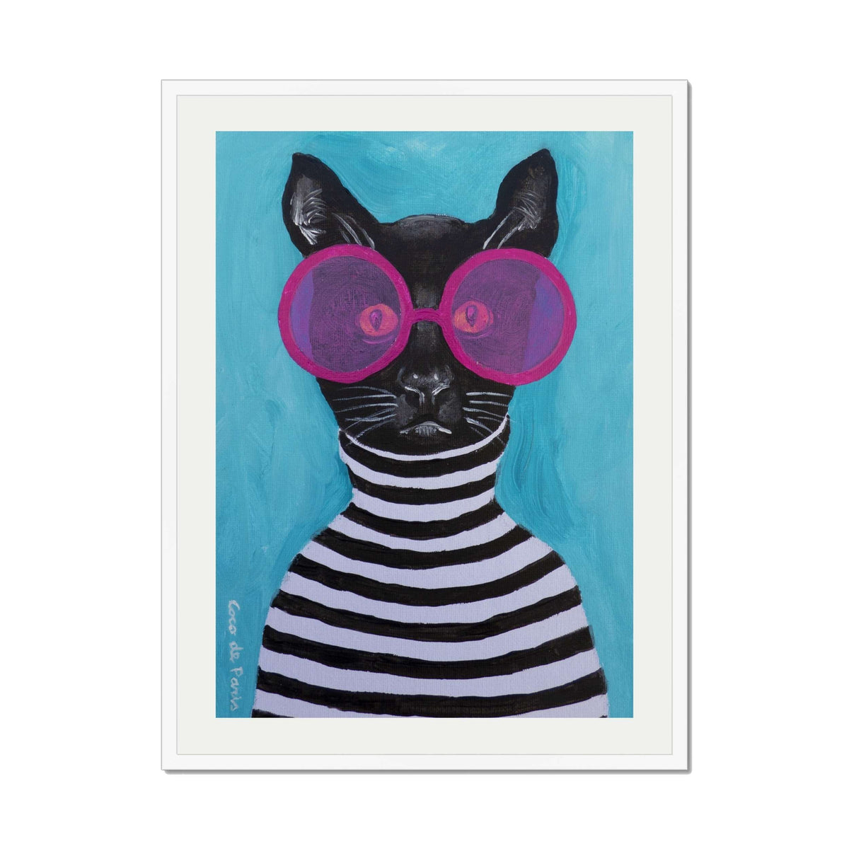 Alderwood Axis Cat Wall Art Print — gallery image 64