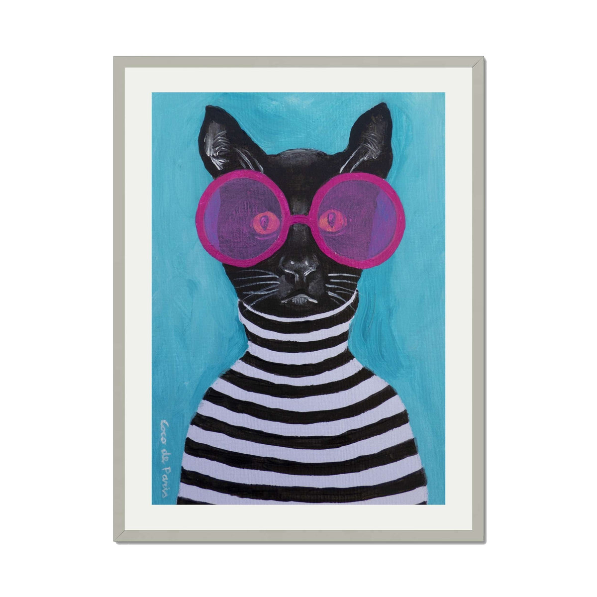 Alderwood Axis Cat Wall Art Print — gallery image 46