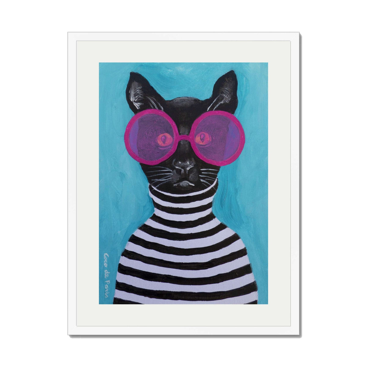 Alderwood Axis Cat Wall Art Print — gallery image 63