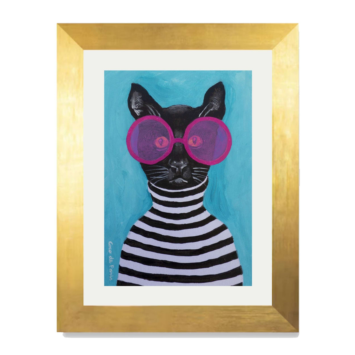 Alderwood Axis Cat Wall Art Print — gallery image 36