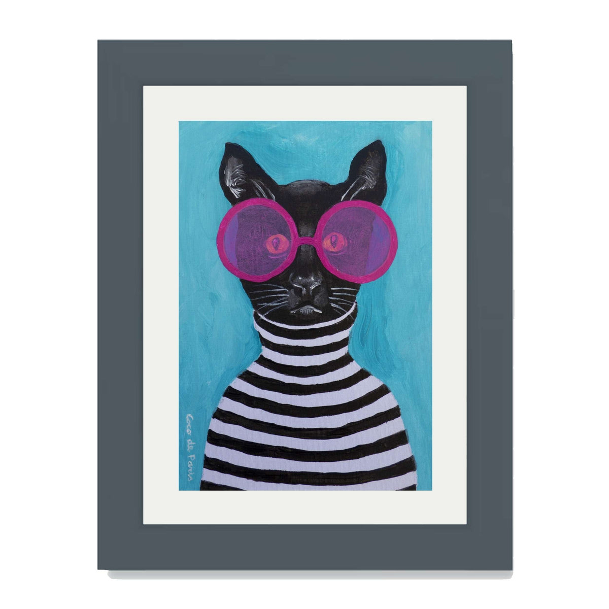 Alderwood Axis Cat Wall Art Print — gallery image 30