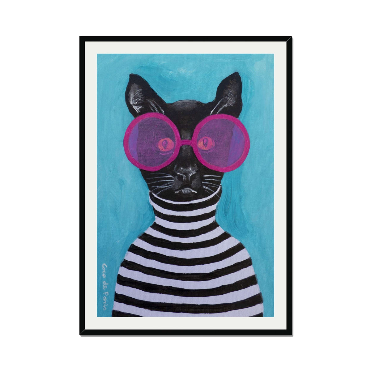 Alderwood Axis Cat Wall Art Print — gallery image 23