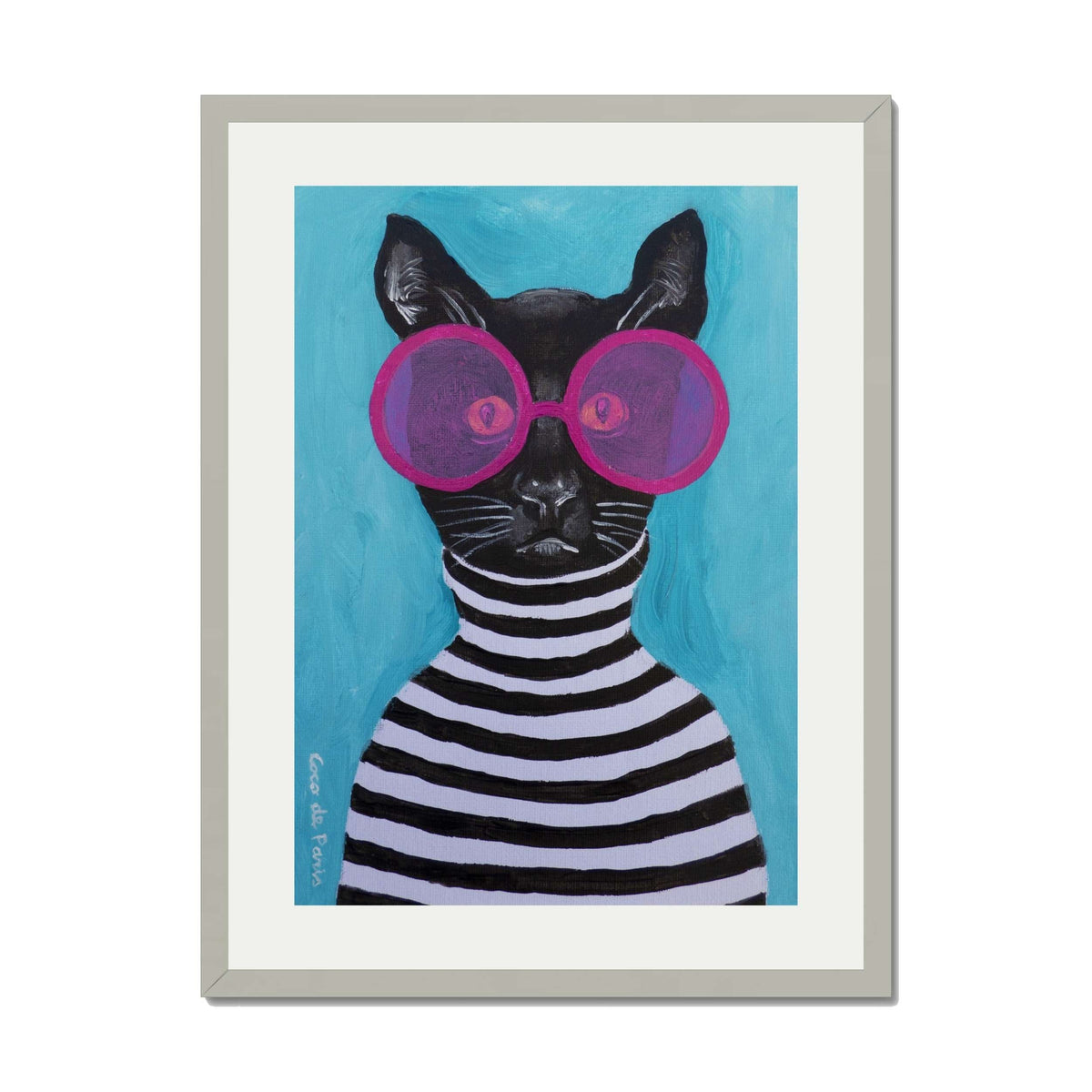 Alderwood Axis Cat Wall Art Print — gallery image 45