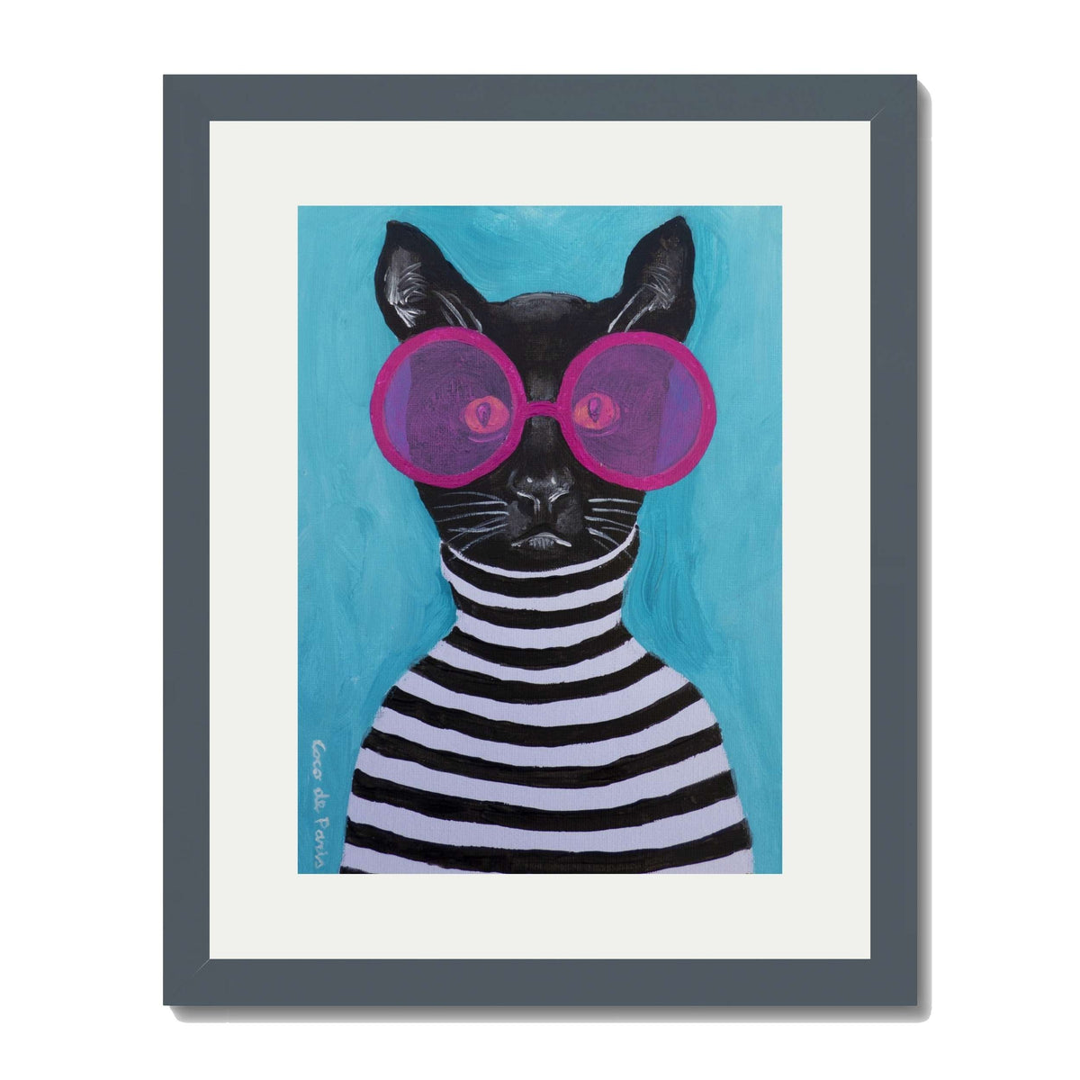 Alderwood Axis Cat Wall Art Print — gallery image 31
