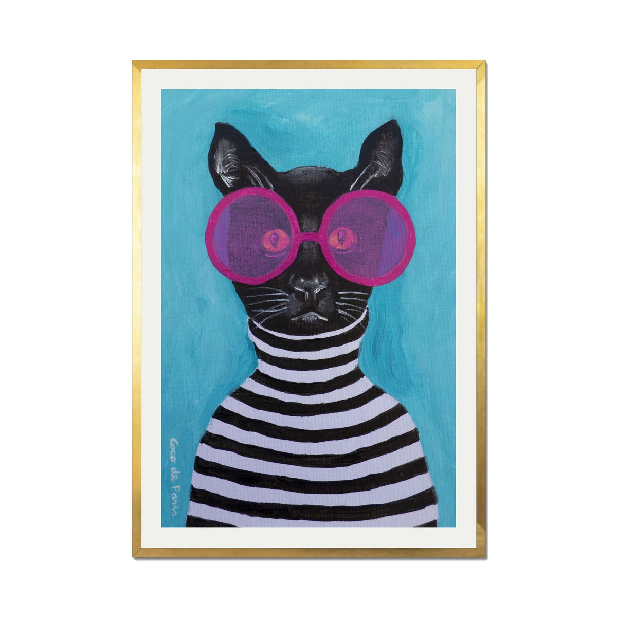 Alderwood Axis Cat Wall Art Print — gallery image 41