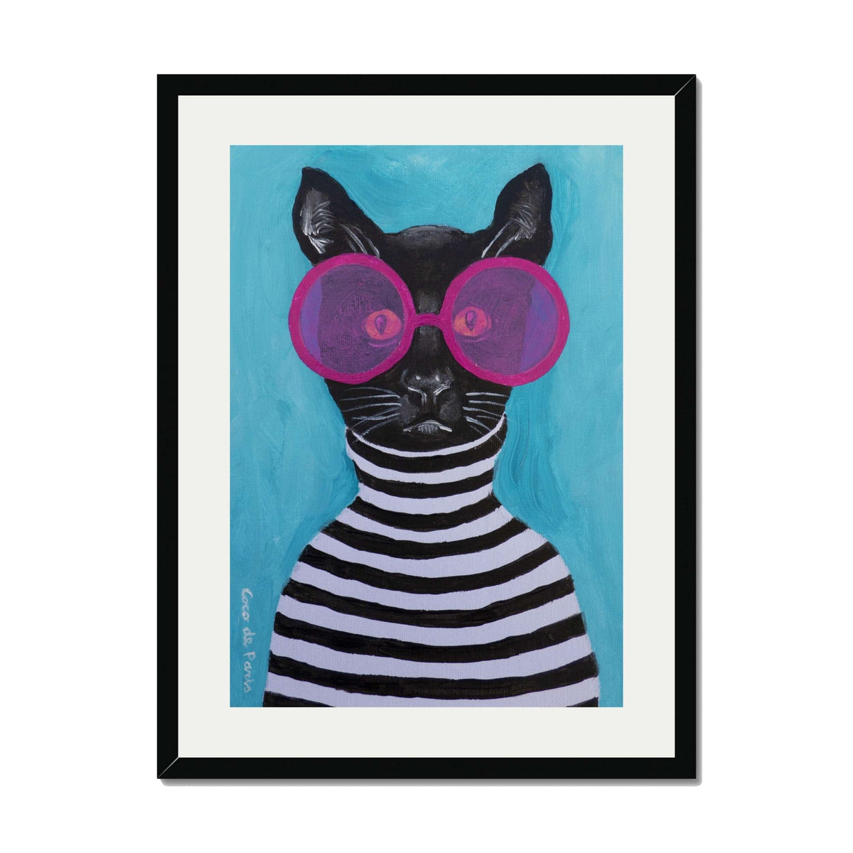 Alderwood Axis Cat Wall Art Print — gallery image 21