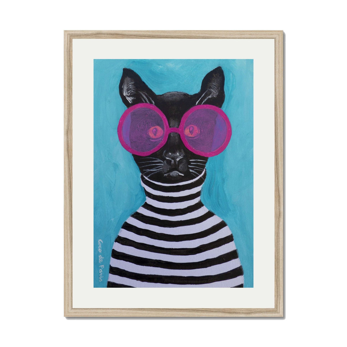 Alderwood Axis Cat Wall Art Print — gallery image 51