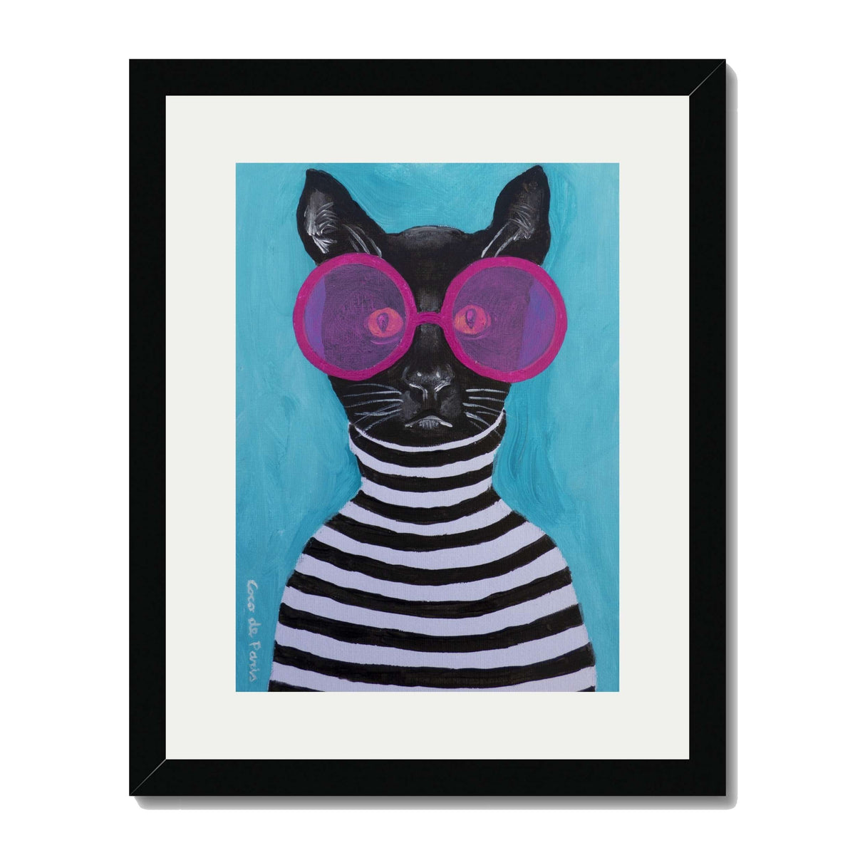 Alderwood Axis Cat Wall Art Print — gallery image 19