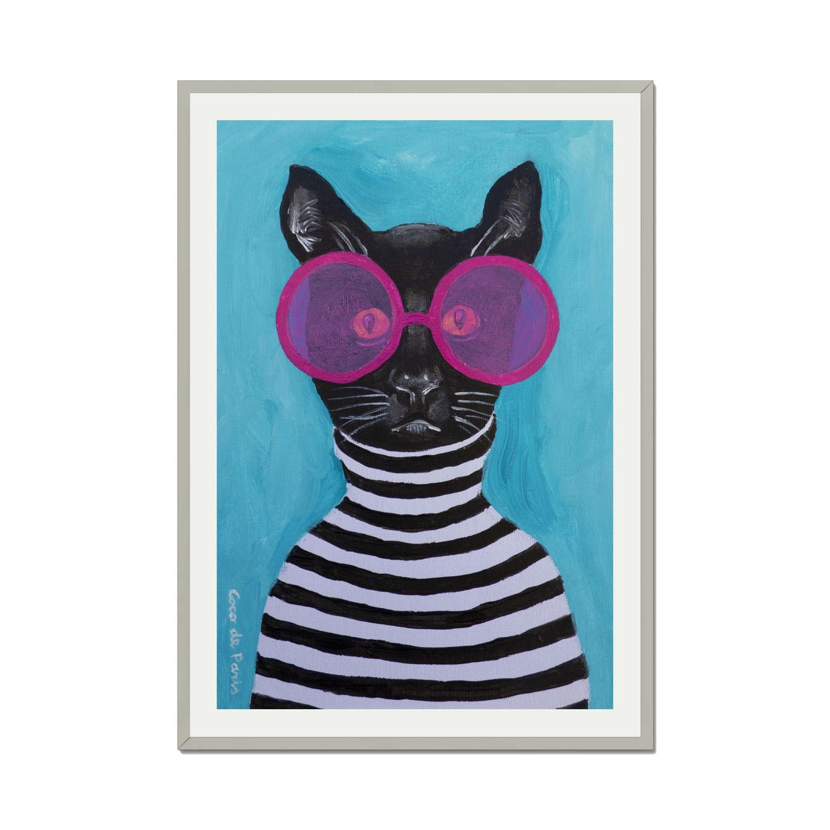 Alderwood Axis Cat Wall Art Print — gallery image 47