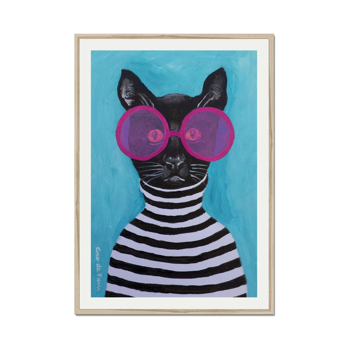 Alderwood Axis Cat Wall Art Print — gallery image 53