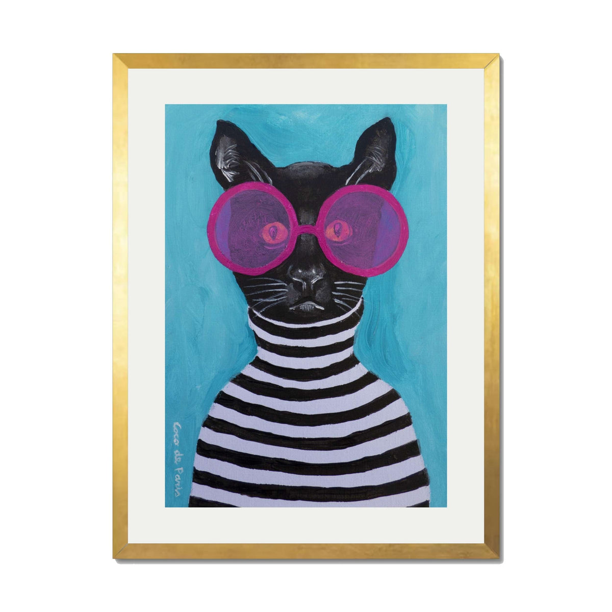Alderwood Axis Cat Wall Art Print — gallery image 39