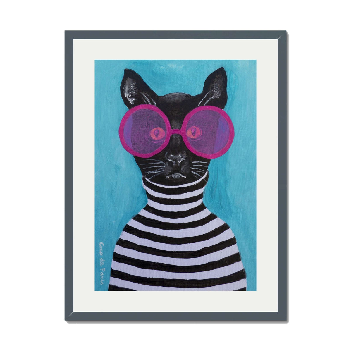 Alderwood Axis Cat Wall Art Print — gallery image 33